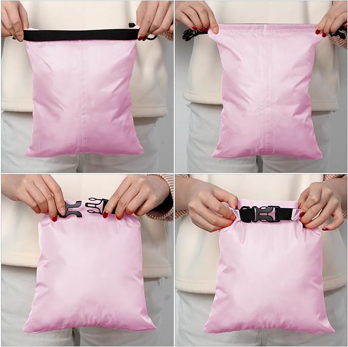 Shappy Waterproof Dry Bag Set 6 Sizes Lightweight Sacks and Long Adjustable Shoulder Strap Outdoor Water Proof Keep Gear Dry Bag Stuff Sacks for Backpacking, Boating, Hiking, Camping