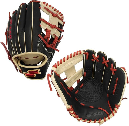 SSK Z5 Craftsman Infield Baseball Glove – 11.25” - 11.5” - 11.75” - 12” – Right & Left Hand Throw