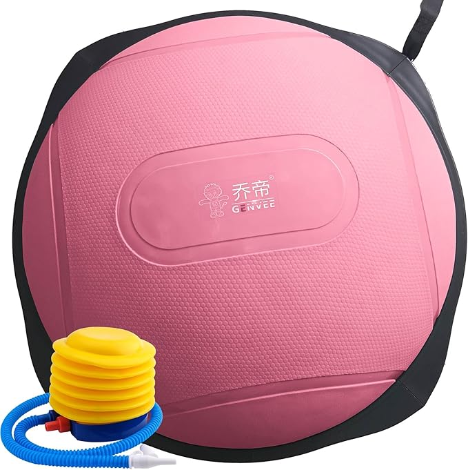 Balance Ball Home Workout Equipment, 27.5/31.5 inch Exercise Ball Balance Trainer, Stability Ball for Exercise, Half Balance Ball Strength Training Equipment for Cardio and Core Training