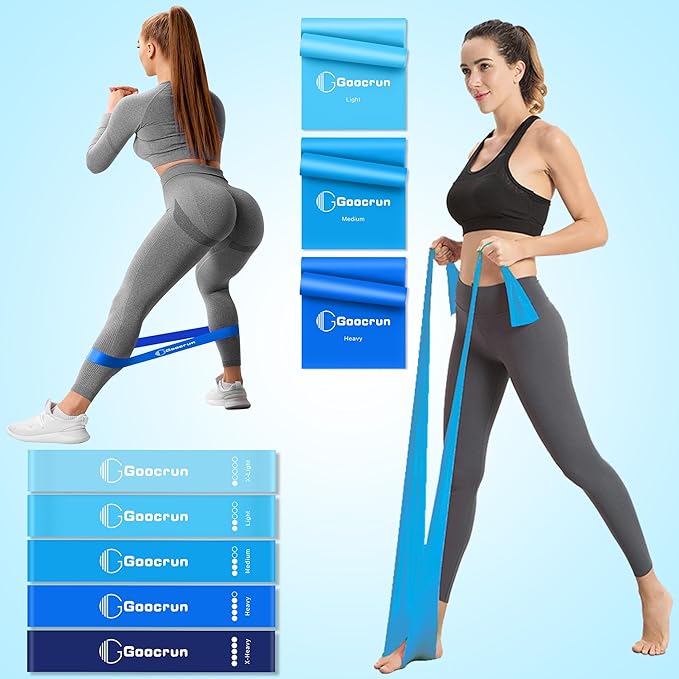 Pilates Ring Set Exercise Equipment with Exercise Bands Resistance Bands Set, Pilates Ball, Sliding Disks – Workout Equipment Home Gym Includes Complete Fitness Poster