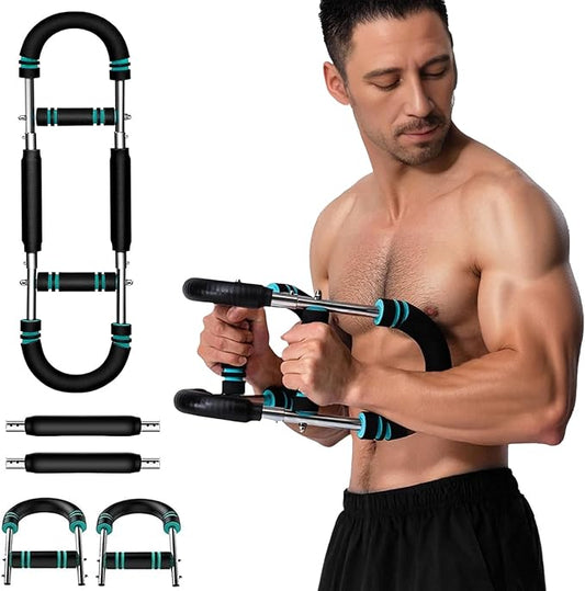 Twister Arm Trainer, Adjustable Resistance Twister Arm Exerciser Chest Exerciser for Men, Portable Chest Workout Equipment Arm Trainer for Men