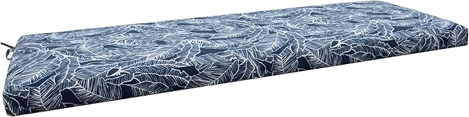 Tommy Bahama Bench Cushion, 44" X 19" X 2.5", Pacific Zaffre