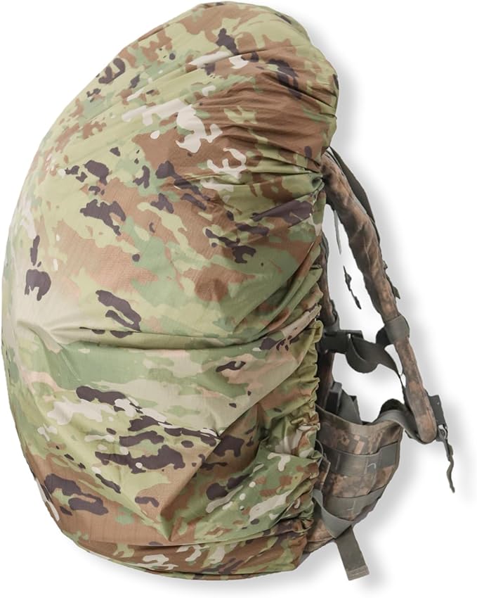 M MCGUIRE GEAR OCP Scorpion Waterproof Rucksack Cover W/Waterproof Storage Pouch, Ideal for Rucksacks Up to 80L Capacity - Made in USA
