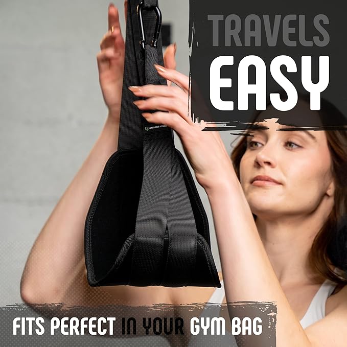 Gradient Fitness Hanging Ab Straps (2 pack), Pull Up Straps, Ab Destroyer, Ab Straps for Pull Up Bar, Ab Sling Straps, Workout Straps…