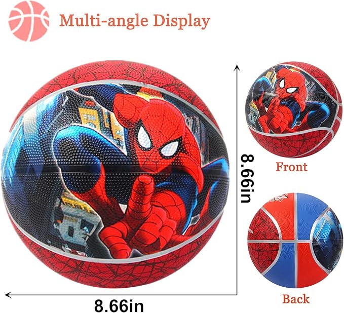 Kids Basketball Size 5 Youth Basketball 27.5" for Indoor Outdoor Play Games,Training Basketball for Beginner(Boys&Girls)