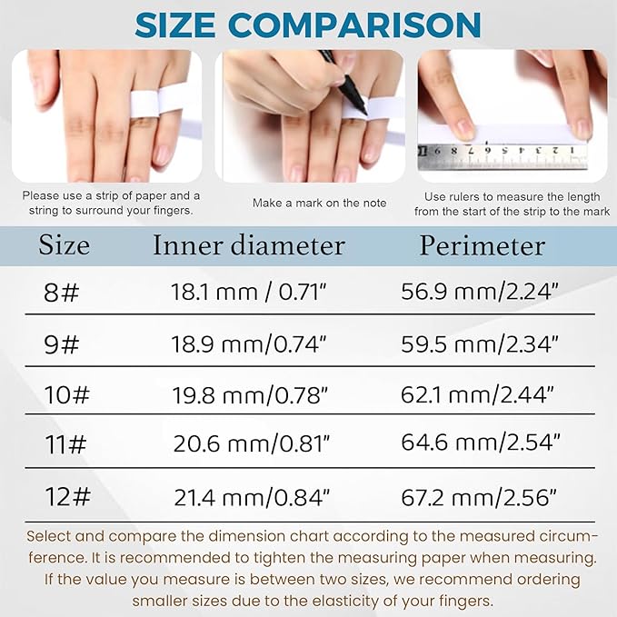 Smart Ring for Women Men Fitness Tracker with Blood Pressure,Heart Rate,Sleep Monitoring,Step Counting,for iPhone and Android,Waterproof smart blood pressure monitor,No Subscription Fees,Gold 8 size