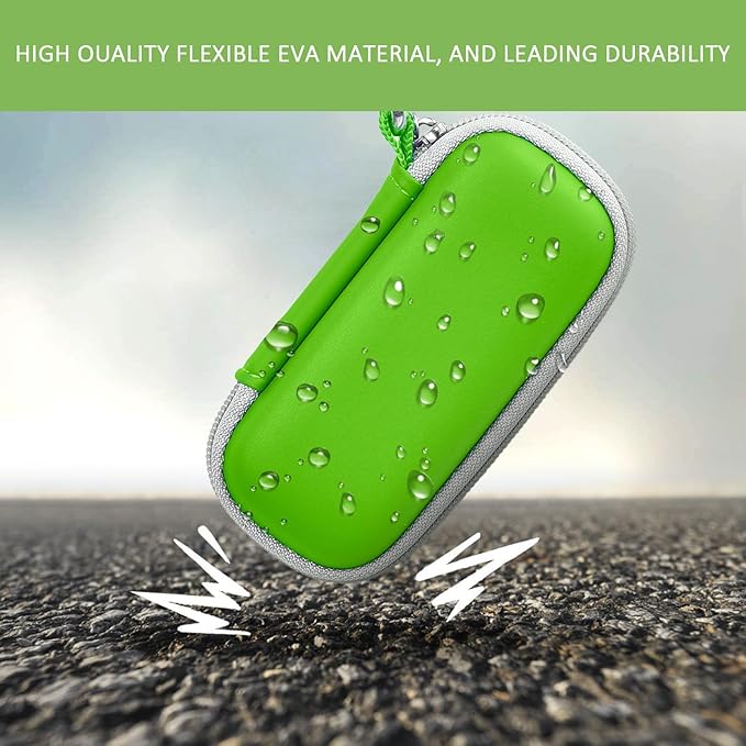 Heart Monitor Case Compatible with AliveCor Kardia Mobile ECG/for KardiaMobile 6L for Apple and Android Device - CASE ONLY (Green)