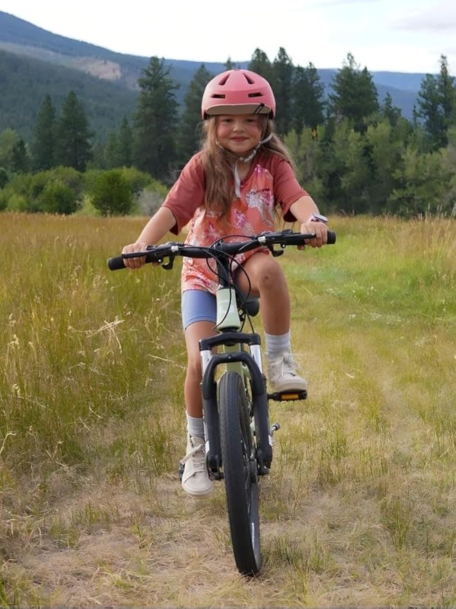 Glerc 20 24 Inch Kids Bike, Kids Mountain Bike for Boys and Girls Ages 6-14, 21-Speed Skyline Bicycle with Front Suspension and Disc Brakes, Multiple Colors