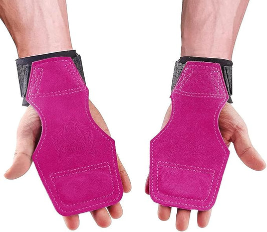 Wrist Straps for Weightlifting for Maximum Grip Support - Lifting Deadlift Strap & Weight Lifting Grips Gloves for Working Out Pull Up Deadlifting & Shrugs