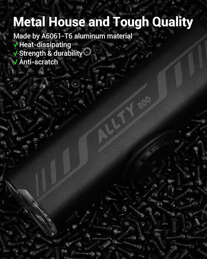 Magicshine Allty Commuter Bike Lights Allty 400, Allty 600, Allty 800 Road Bike Light, USB Type-C Rechargeable, IPX7 Waterproof LED Bike Light for Road, Urban Cyclists