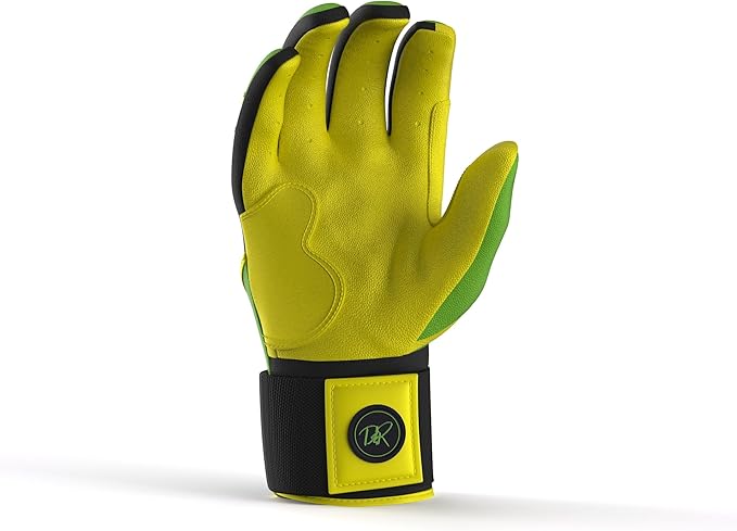Drip & Rip Baller Series - Youth Batting Gloves + Adult Batting Gloves - for Softball and Baseball - Long Cuff Style for Men and Youth