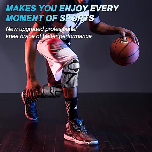 NEENCA Knee Brace for Knee Pain Relief, Medical Knee Support with Patella Pad & Side Stabilizers, Compression Knee Sleeve for Meniscus Tear, ACL, Arthritis, Joint Pain, Runner, Sport