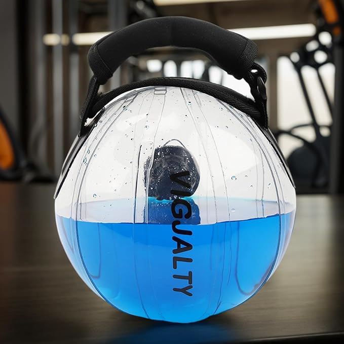 Heavy Duty Adjustable Aqua Bag - Durable Water Filled Training Aqua Bags for Strength Core & Full Body Workouts - Portable Fitness Equipment - Home Gym Outdoor Water Weights Sandbag Alternative