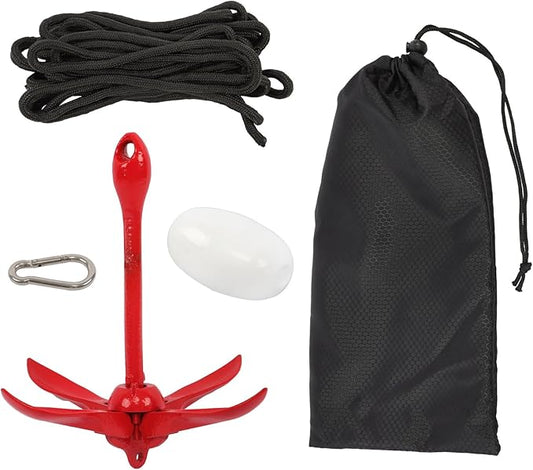 3.3 lb Folding Grapnel Anchor for Small Boats Kayaks Canoe Paddle Boards