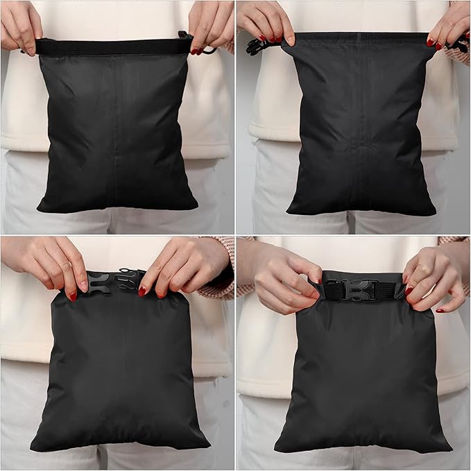 Shappy Waterproof Dry Bag Set 6 Sizes Lightweight Sacks and Long Adjustable Shoulder Strap Outdoor Water Proof Keep Gear Dry Bag Stuff Sacks for Backpacking, Boating, Hiking, Camping