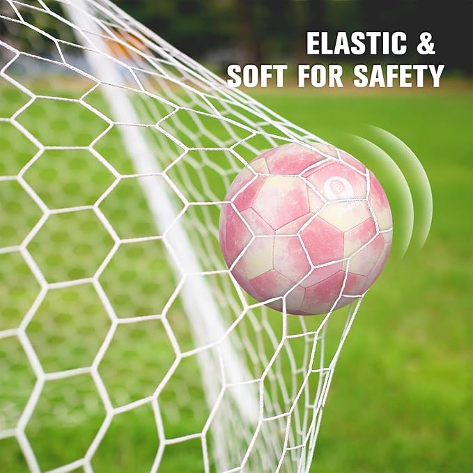 Size 4 Soccer Ball, Kids Soccer Balls for Girls Boys Youth Children Training Backyard School Indoor Outdoor Ball with Pump Gift