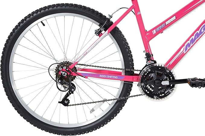 Dynacraft Magna Echo Ridge Mountain Bike – Rugged and Durable Design, Perfect for Teens and Adults Learning to Ride, Sturdy and Easy to Assemble, Ideal for Adventurers