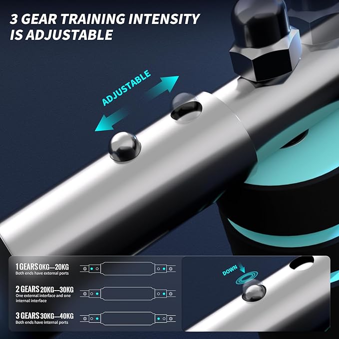 Twister Arm Trainer,Adjustable Chest Workout Equipment, Arm Shoulder Chest Trainer for Men,Chest arm Exerciser, Portable Chest Clip Muscle(U60-100lbs kit)