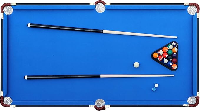 RACK Crux 55-inch Folding Billiard/Pool Table - Portable and Space-Saving Entertainment!