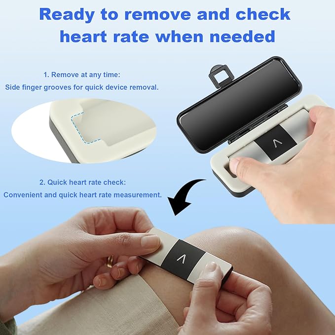 Hard Shell Case for KardiaMobile 6L & 6L Max EKG Monitor - Portable, Impact & Water Resistant with Soft Silicone Interior - Protect Your Kardia Mobile Heart Monitor On The Go