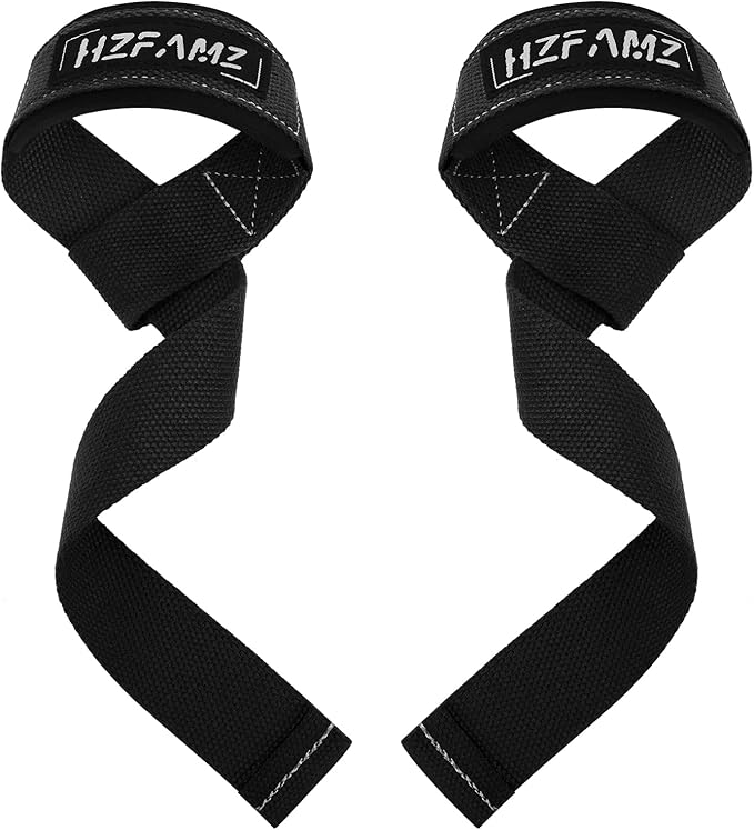 Lifting Straps, Lifting Wrist Straps for Weightlifting, Weightlifting Straps with Padded Neoprene, Gym Straps for Strength Training, Bodybuilding, Weight Lifting Straps for Men and Women