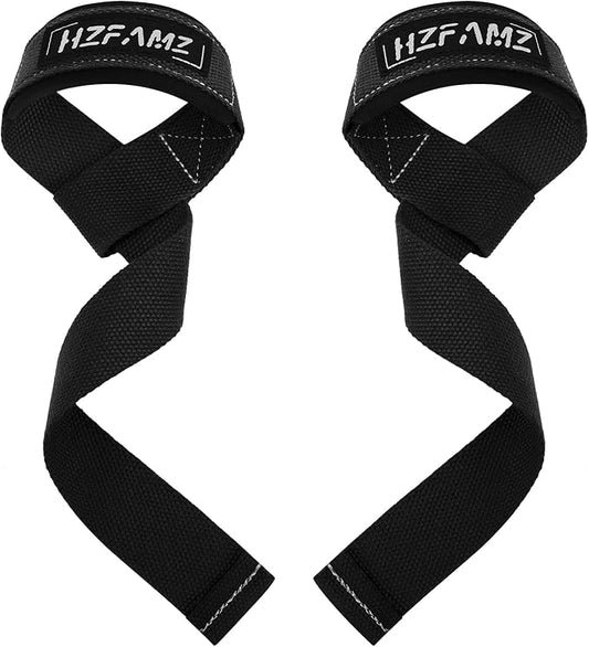 Lifting Straps, Lifting Wrist Straps for Weightlifting, Weightlifting Straps with Padded Neoprene, Gym Straps for Strength Training, Bodybuilding, Weight Lifting Straps for Men and Women