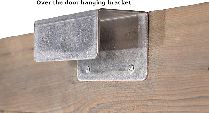 All-Star Mini Indoor Basketball Hoop & Ball Set in Solid red Cedar Made in USA. Unique Over The Door or Wall Option 3 Mini Basketballs for Indoor Fun.