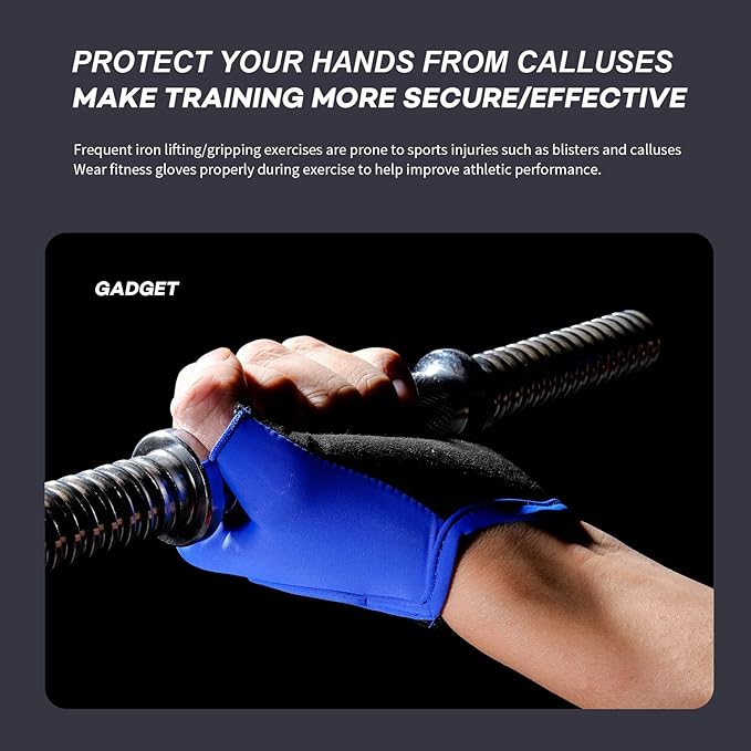 Light Workout Gloves for Women Men, Breathable Adjustable Strap Gym Gloves for Working Out, Microfiber Anti-Slip Weightlifting Gym Accessories