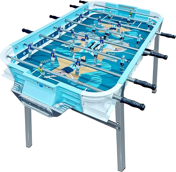 Outdoor Foosball Table Adult Size - Game Tables for Adults with Balls & Players - Soccer Table Game for Indoor Use - Weatherproof Perfect for Tournaments