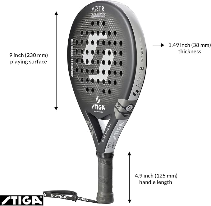 Stiga Padel Racket | Durable, Speed & Control - Paddle Ball Racquet for Maximum Performance - Competition Approved - Designed in Sweden