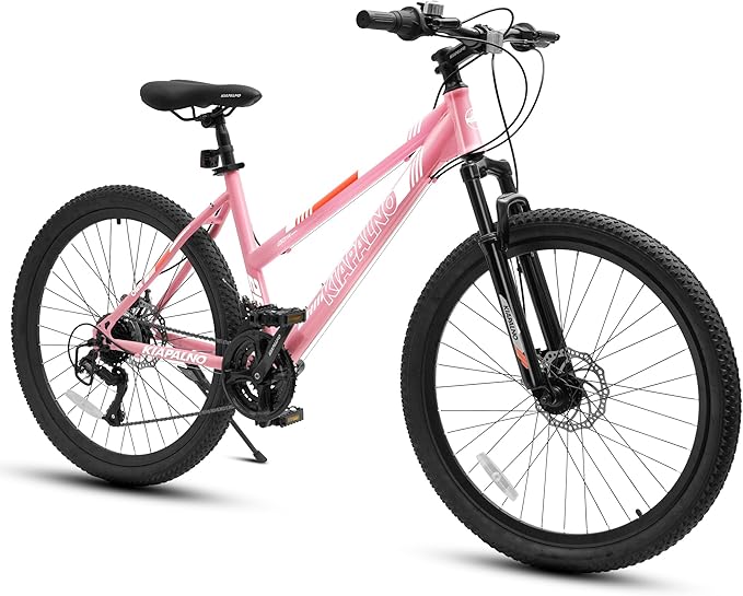 24/26/27.5 Inch Wheels Mountain Bike Shimano 21 Speeds with Mechanical Disc Brakes Aluminum/High-Carbon Steel Frame Suspension MTB Bikes Mountain Bicycle for Adult & Teenagers