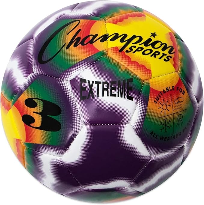 Champion Sports Tie Dye Soccer Ball