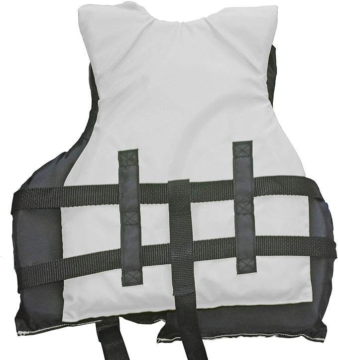 Hardcore Life Jacket Paddle Vest; Coast Guard Approved Type III PFD Life Vest Flotation Device; Jet ski, Wakeboard, Kayak; Ideal Extra Life Jacket for Your Pontoon Boat w/Leg Strap