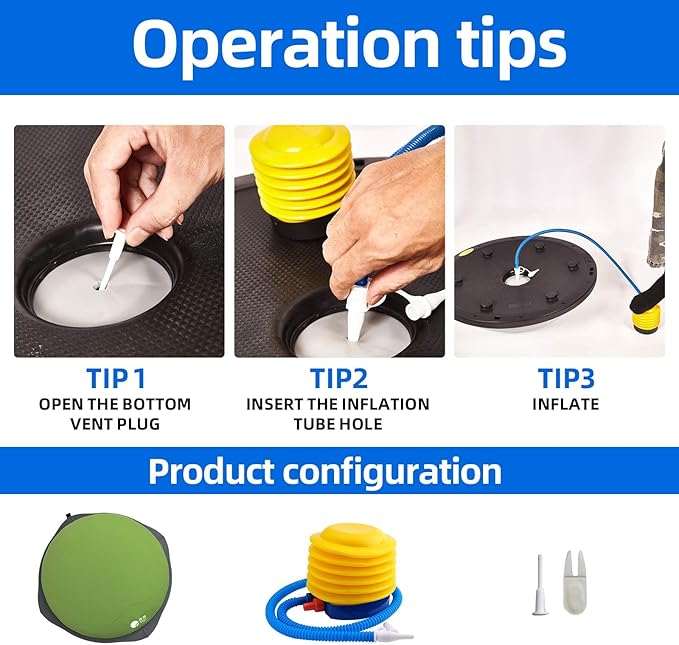 Balance Ball Home Workout Equipment, 27.5/31.5 inch Exercise Ball Balance Trainer, Stability Ball for Exercise, Half Balance Ball Strength Training Equipment for Cardio and Core Training