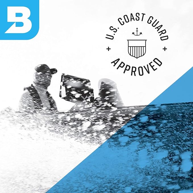 BLUESTORM Cirrus26 Inflatable PFD Life Jackets for Adults | US Coast Guard Approved Automatic Life Vest w/Manual Override Convertibility