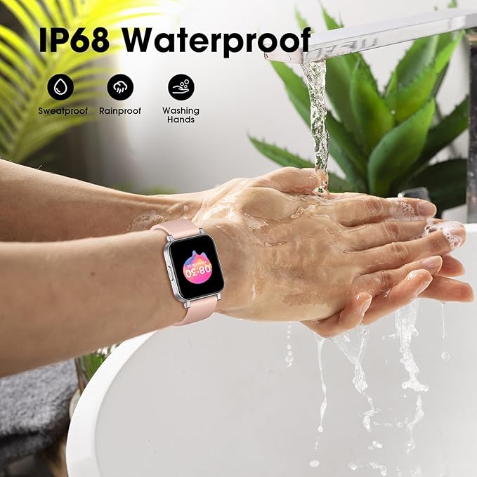 Kummel Smart Watch for Teens No App/Phone Required, Fitness Watches for Teens with Heart Rate, Sleep Monitor, Step Counter for Walking, Pedometer Watch for Women/Men, Lightweight