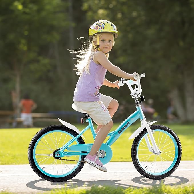 Kids Bike 14 16 18 Inch Bicycle for 3-9 Years Boys Girls Bike，Children's Bicycle with Bell Training Wheels, Multiple Colors