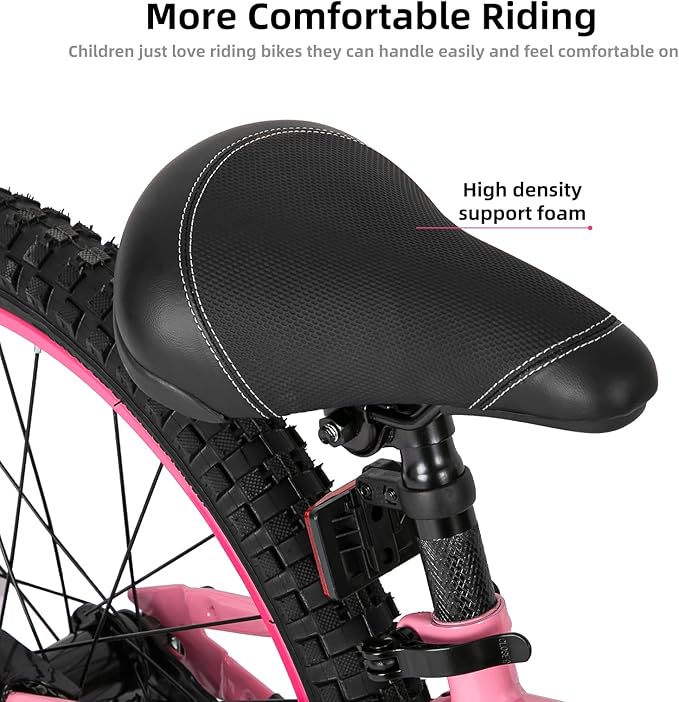 JOYSTAR NEO 20 Inch Kids Bike for Ages 6-10 Years Old Boys & Girls, 20 Inch Wheels Kids Mountain Bike with Training Wheels & Handbrake, Kids' Bicycles, Multiple Colors