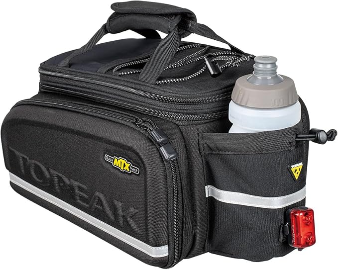 Topeak MTX TrunkBag - Rear Bicycle Bag - Spacious Storage and Easy Mounting