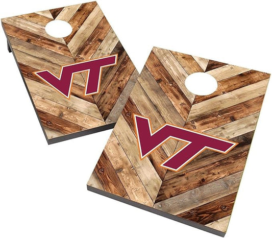 College Team Cornhole Boards, 2x4 Bag Toss Game Set, Officially Licensed Cornhole Game, Perfect for Tailgates