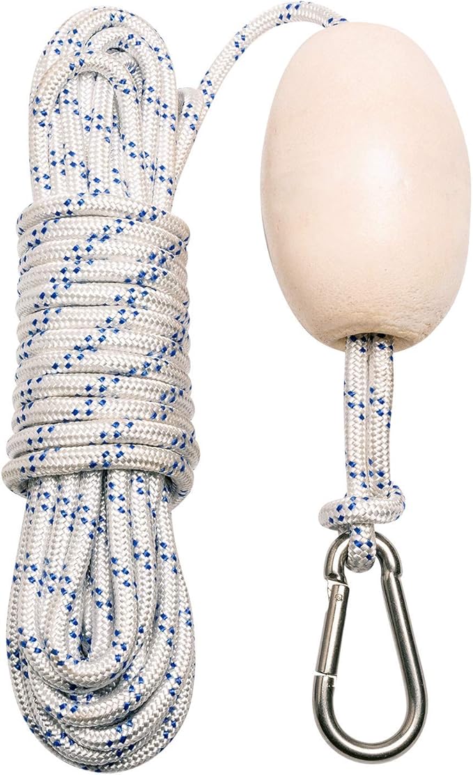 Newport Premium 5lb Mushroom Anchor Kit w/Bag, Rope, Buoy, & Stainless Hardware
