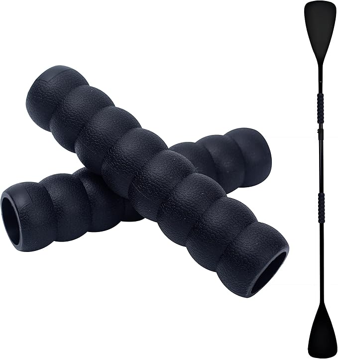 Kayak-Paddle-Grips-2-Pack - No-Slip Oar-Grip for Take-Apart Paddles,Blister Prevention Kayaking Accessories(Diameter 30mm/1.18 inches)