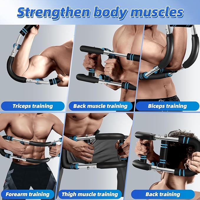 Twister Arm Trainer, Women's arms, Men's Chest, Shoulder and Forearm Muscle Training Fitness Equipment, Portable Spring Resistance Home Fitness Equipment