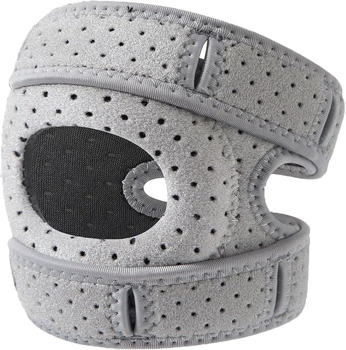 Knee Brace for Women Men Adjustable Knee Support with Side Stabilizers Patella Knee Brace with Patella Gel Pads for Meniscus Tear Knee Pain Arthritis Pain Injury Recoverys Running Workout