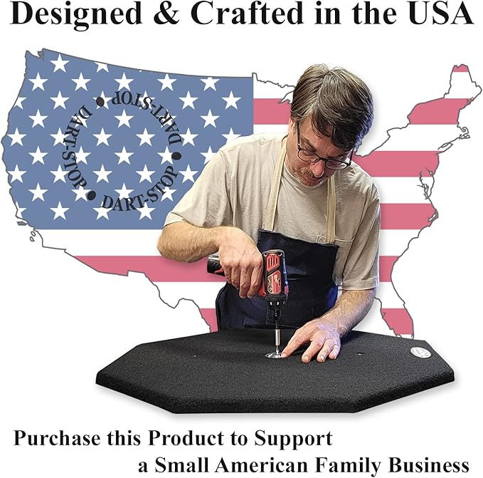 29 inch Professional Dart Board Backboard, Octagonal | Wall Protector | Dartboard Surround