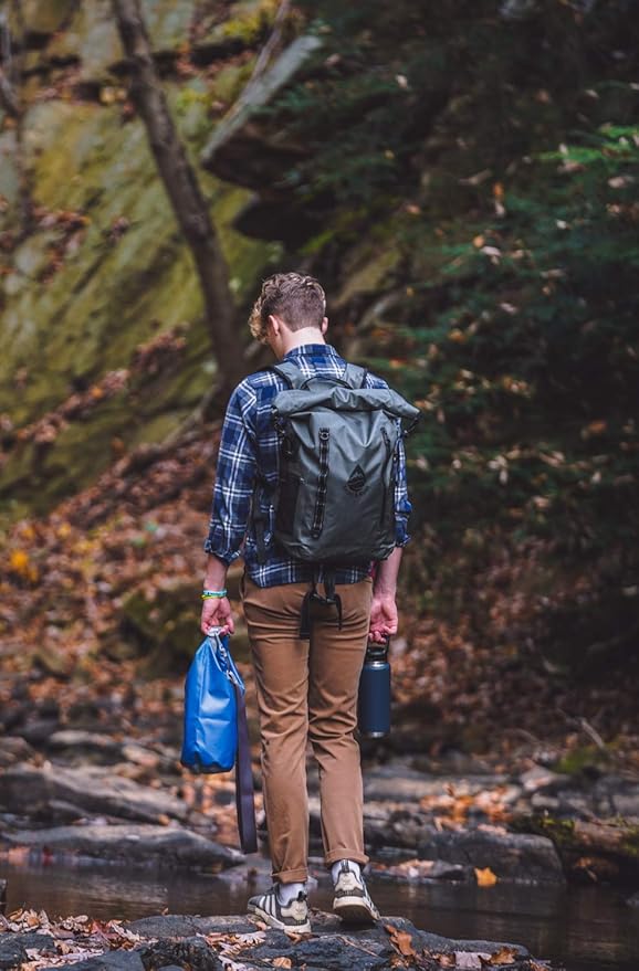 Skog Å Kust DrySak - Roll Top Waterproof Bag for Travel & Outdoors - 5, 10 & 20 Liter sizes