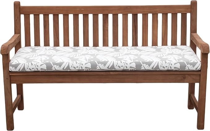 Tommy Bahama Bench Cushion, 44" X 16" X 2.5", Tropical Chrome