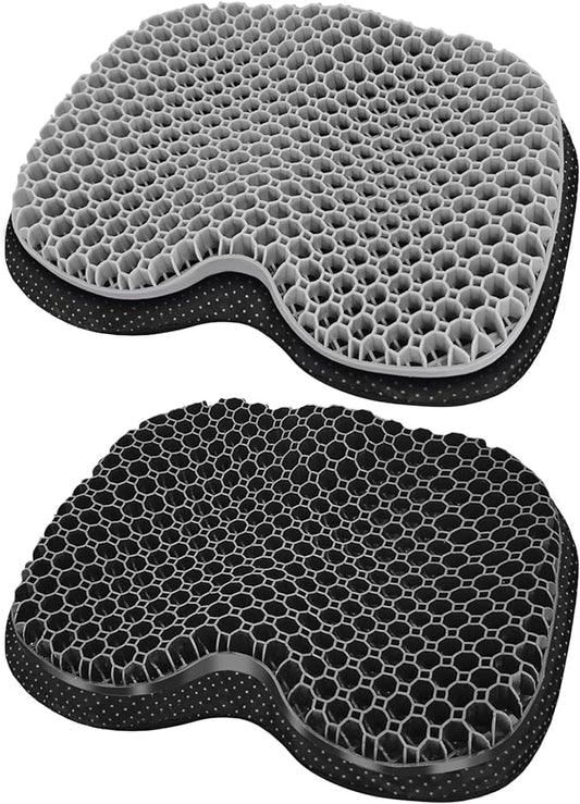 NEW-Vi Anti-Slip Kayak Seat Cushion - Waterproof Thicken Gel Boat Kayak Canoe Rowing Stadium Pad for Sit in Kayak Chair Kayak Accessories Equipment Gear for Fishing Kayak
