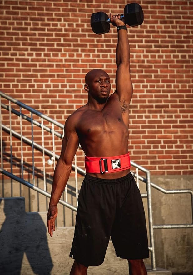 Element 26 Self-Locking Weight Lifting Belt - Premium Weightlifting Belt for Serious Functional Fitness and Olympic Lifting Athletes - Lifting Support for Men and Women - Deadlift Training Belt