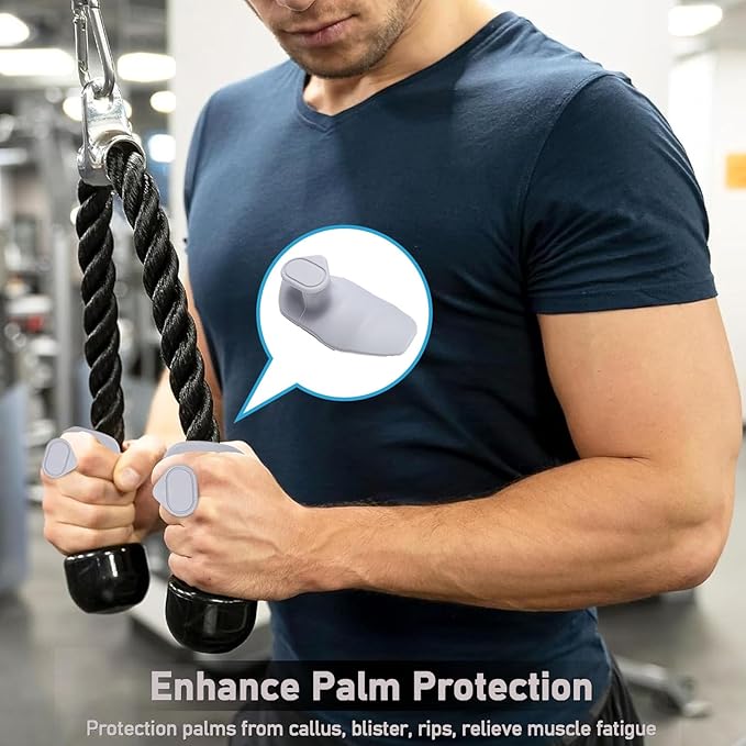 Weight Lifting Grips, Anti-Slip Workout Grips, Gym Gloves for Weight Lifting, Workout Gloves for Exercise and Training,Rypt Grips for Men and Women, Deadlift, Pull-Ups, Dumbbell